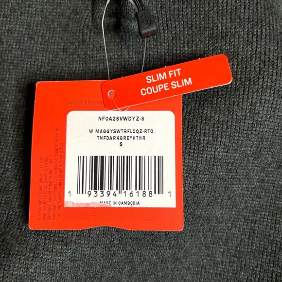 The North Face (SM) Maggy Sweater/Jacket Fleece Quarter Zip - NWT - Picture 4 of 5